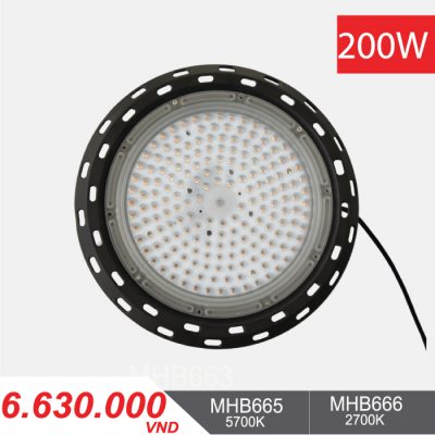 Đèn LED Nhà Xưởng - Highbay LED 200W - MHB665/MHB666 - 6.630.000VNĐ