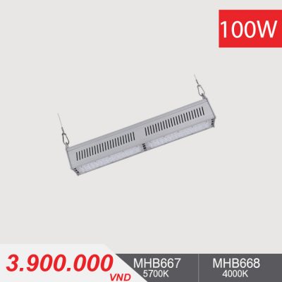 Đèn LED Nhà Xưởng - LINEAR HIGHBAY LED 100W - MHB667/MHB668