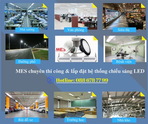 Đèn LED nhà xưởng MES