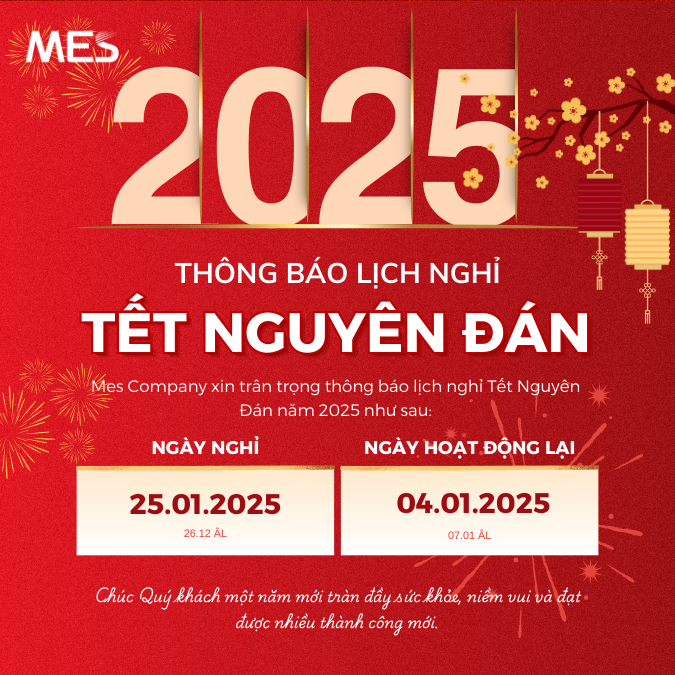 Lịch Nghỉ tết nguyên đán 2025 Mes